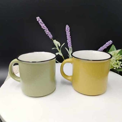 Handmade Ceramic Cup, 10 oz Coffee Mugs, Tea Cup with handles