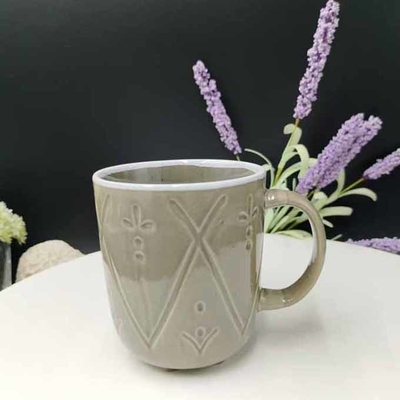 Handmade Pottery Tea Cup Pottery   Coffee Mug 300ml Ceramic Coffee Mugs