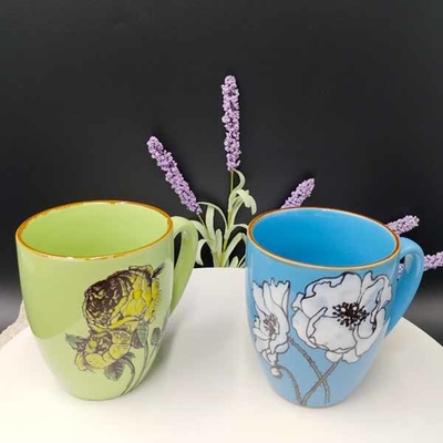 Hot Sale 13oz Ceramic Coffee Mug Breakfast Coffee Mug Ceramic Mug  Milk Cup