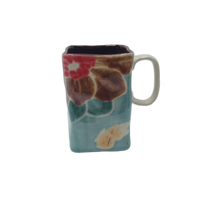 250ml Retro Light Luxury Embossed Ceramic Drinking Mugs