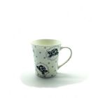 LFGB Standard Matte Glazed New Bone China Mugs , 10 Oz Ceramic Coffee Cups