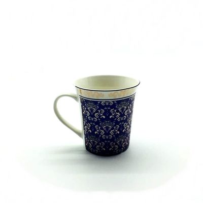 LFGB Standard Matte Glazed New Bone China Mugs , 10 Oz Ceramic Coffee Cups