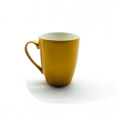 320ml Dia 85mm Ceramic Coffee Mugs With Handle Color Spray Glazed