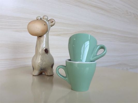 3oz Stoneware Material Small Size Cup with OEM Color and Designs