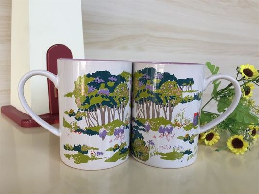 15 Oz Color Decal Printing Stoneware Coffee Big Capacity Mug