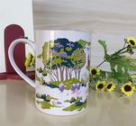 15 Oz Color Decal Printing Stoneware Coffee Big Capacity Mug