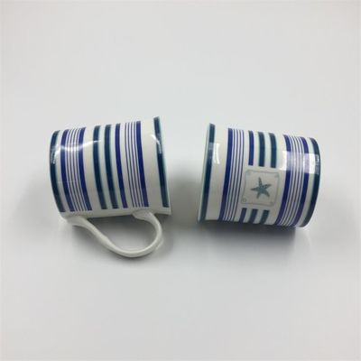 9.5oz Classic New Bone China Ceramic Drinking Mugs For Hotel