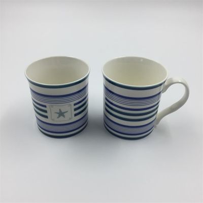 9.5oz Classic New Bone China Ceramic Drinking Mugs For Hotel