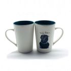 Birthday Gifts Two Color Glazed Bone China Animal Mugs . 12 Oz Ceramic Coffee Mugs