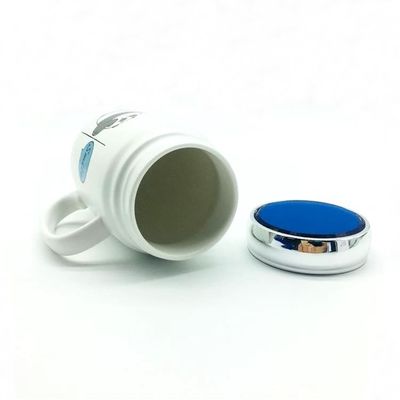 13.5cm Ceramic Drinking Mugs , Ceramic Thermal Coffee Mug With Animal Pattern