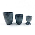 Vintage Style Special Shape Terracotta Tea Mug For Deep Blue 9 OZ