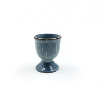 Vintage Style Special Shape Terracotta Tea Mug For Deep Blue 9 OZ