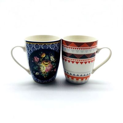 320ml 11Oz Personalised Fine Bone China Mugs With Animal Flowers