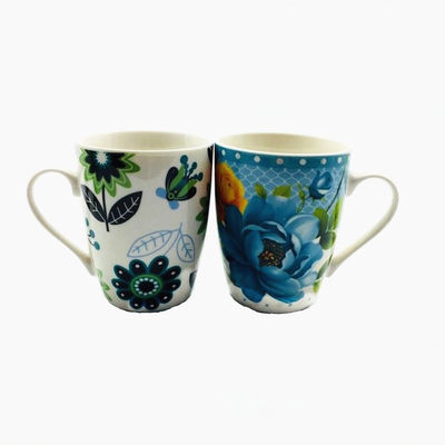 320ml 11Oz Personalised Fine Bone China Mugs With Animal Flowers