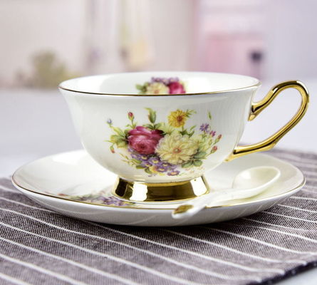 Customized Ceramic Cup And Saucer Set