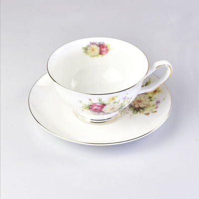 LFGB Approval Ceramic Cup And Saucer Set