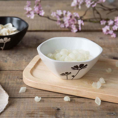 Hand Painted White Embossed Dinnerware