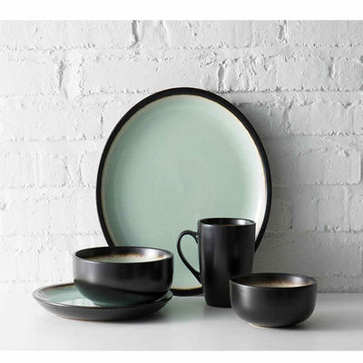 ODM Service Reactive Glaze Porcelain Dinnerware Set Microwave Safe