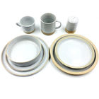 Customized Everyday Earthenware Dinnerware Sets For Restaurant