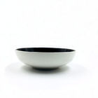 SGS Double Color Customized Porcelain Dinnerware Set , Ceramic Pottery Dinnerware Sets