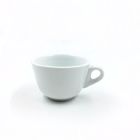 Creative 5Oz 150ml Ceramic Cup And Saucer Set , White Teacup And Saucer Set