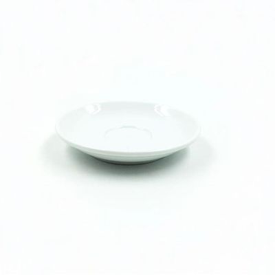 FDA Certification 3oz White Cup And Saucer Set With Mini Handle