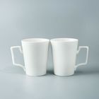 Large Capacity 575ml Plain Ceramic Coffee Mugs , 20 Oz White Coffee Mugs