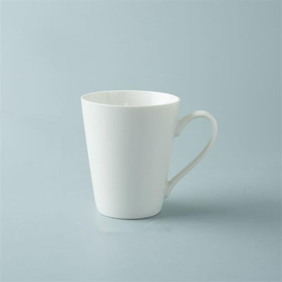 9Oz White Ceramic Mugs