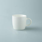 Bright 9oz 275ml White Ceramic Mugs Mini Size For Coffee Shop