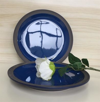 OEM Available Reuseable Matte Ceramic Dinnerware Blue For Home