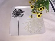 OEM Weicomed Stackable White Ceramic Dinner Plates For Restaurant
