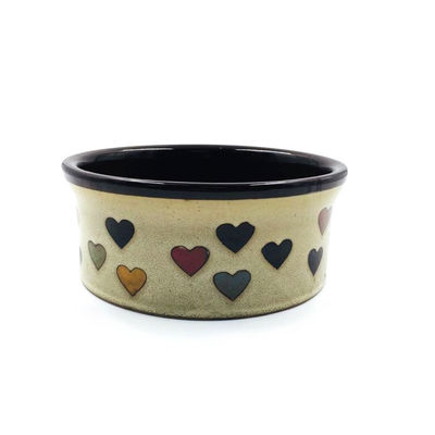 Reactive Glaze Stoneware Cat Bowls , Ceramic Dog Bowl Set SGS Approval