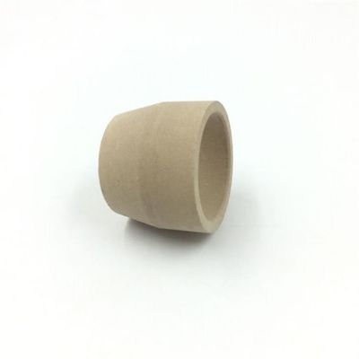 9AS Fire Assaying Milky White Magnesia Cupels For Gold Melting