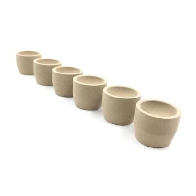 Lightweight 8A Fire Assaying Legend Crucibles Rapid Absorption