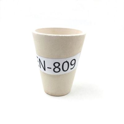 High Refractoriness 95mm Dia Fire Assay Crucible For Melting Gold