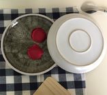 AB Grade Dishwasher Safe Pasta Serving Plates Ice Cracked Glaze