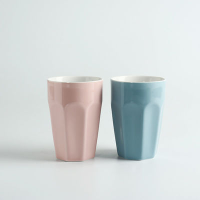 Diameter 8.5cm Height 12.3cm Ceramic Coffee Mugs Round Double Glazed