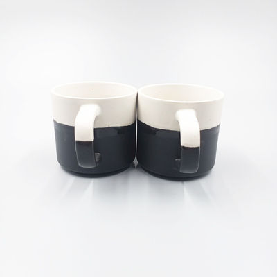 Dishwasher Safe Ceramic Stoneware Mugs , 350ml Coffee Mugs Double Glazed
