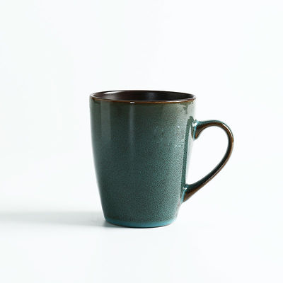 Customized Art Decor Height 11cm Ceramic Drinking Mugs , Nordic Ceramic Mug