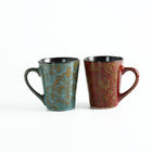 Modern All Season Printed Decal Ceramic Drinking Mugs , 13 Oz Coffee Mugs