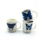 10oz 300ml Large Ceramic Coffee Mugs White Glazed Office Use