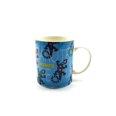 Customized Color SGS Approve 11oz Ceramic Drinking Mugs , Ceramic Beer Glass