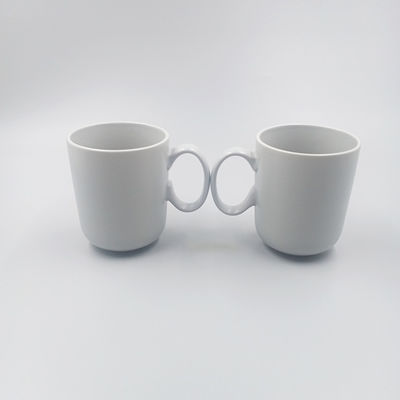 Minimalist Style Smooth Frosted 13 Oz Coffee Mugs , Bone China Tea Mugs