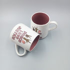 520ml Ceramic Stoneware Mugs , 18 Ounce Coffee Mugs Hand Painted For Thanksgiving