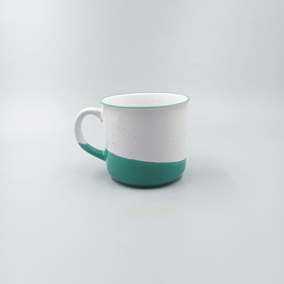 Hand Painted 14OZ 410ml Enamel Look Stoneware Mug Creative Elegant