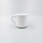 Promotional 460ml White Embossed Mugs ODM Acceptable For Milk