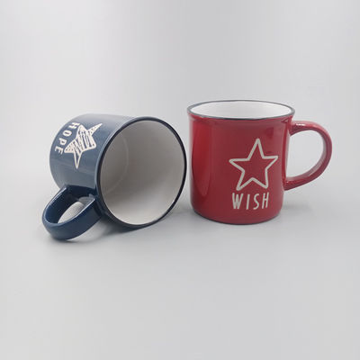 9oz Customized LFGB Approval Ceramic Stoneware Mugs Fully China
