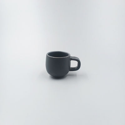 Color Glazed Ceramic Matte Mini Coffee Cup