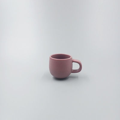 Color Glazed Ceramic Matte Mini Coffee Cup