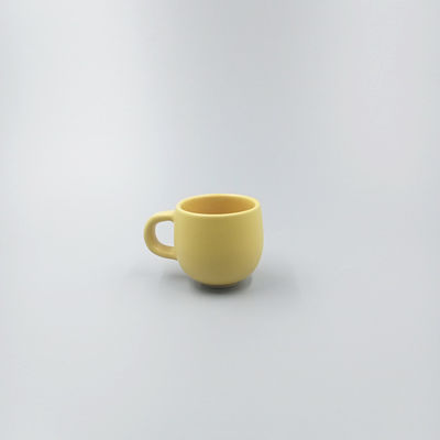 Color Glazed Ceramic Matte Mini Coffee Cup